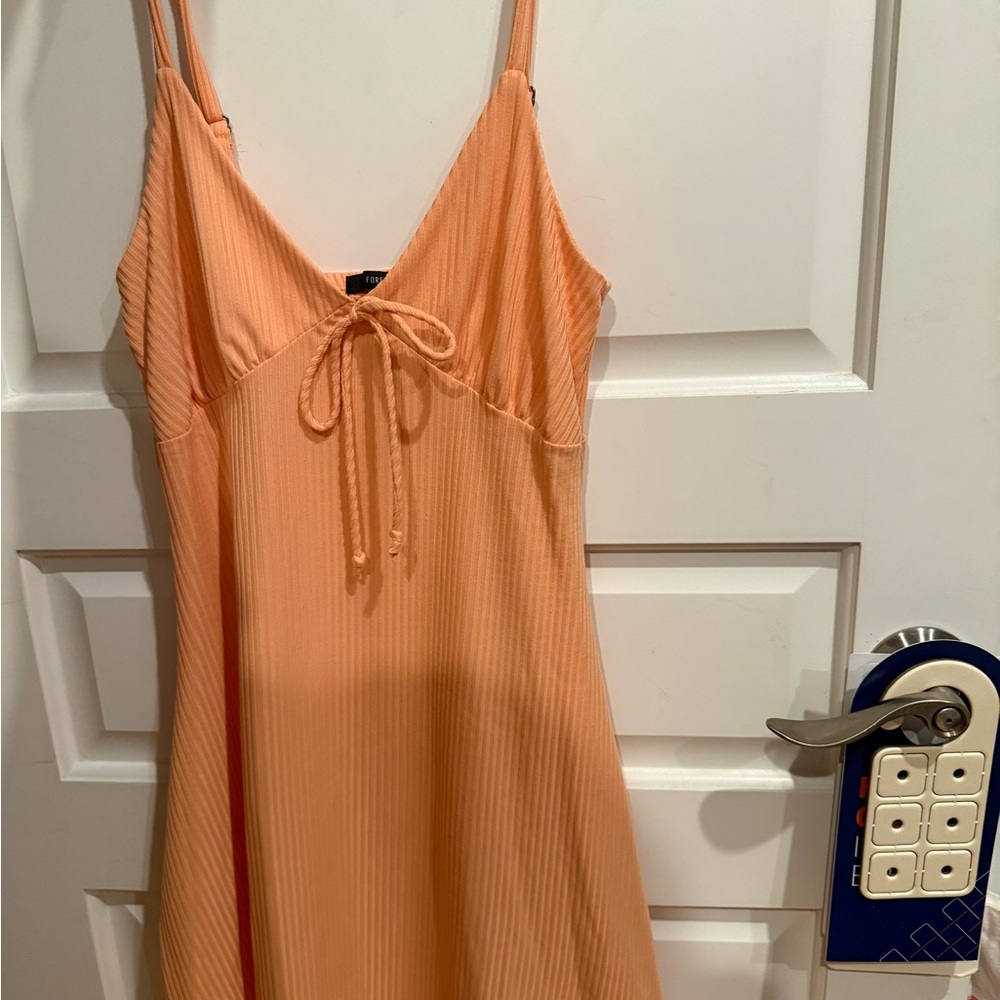 Peach Sleeveless Nightgown